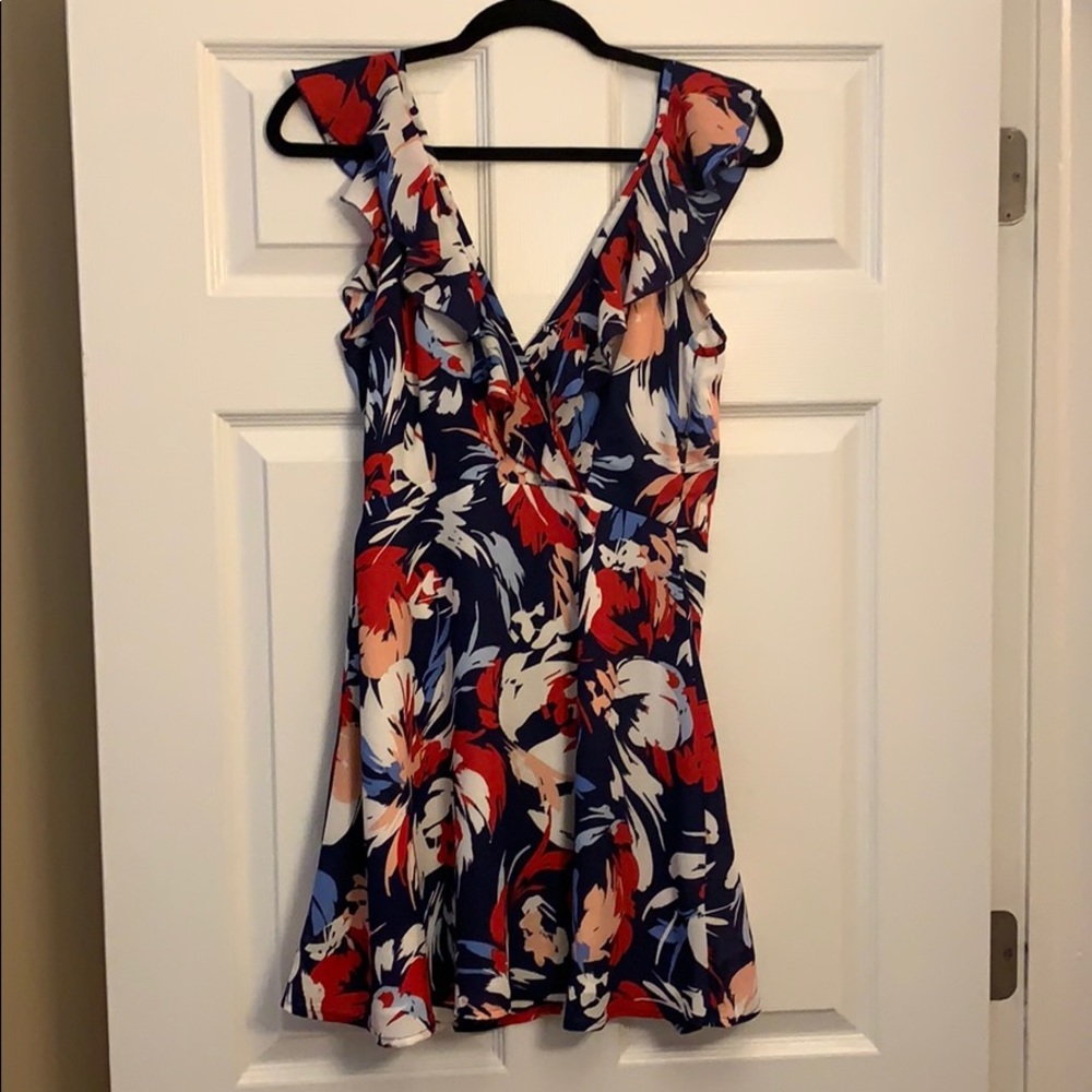 Lulus Size S Mini Patterned Dress